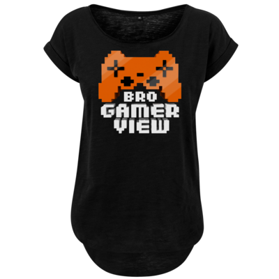 Motiv: Ladies Long Slub Tee - Logo BGV - bestimme auf Wunsch Details wie Produkt, Grösse, Farbe und Position selbst ! Motiv: Ladies Long Slub Tee - Logo BGV