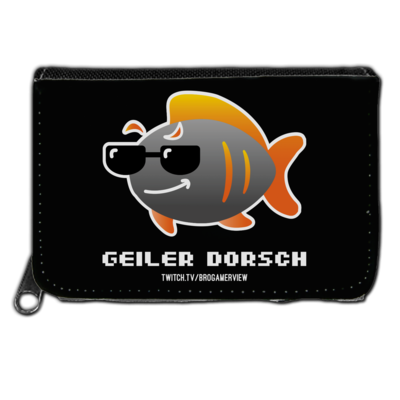 Motiv: Geldboerse - Geiler Dorsch - bestimme auf Wunsch Details wie Produkt, Grösse, Farbe und Position selbst ! Motiv: Geldboerse - Geiler Dorsch