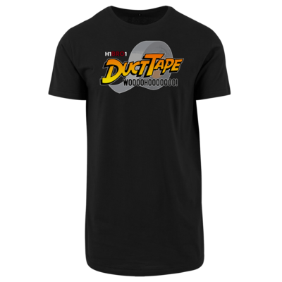 Motiv: Shaped Long Tee - DuctTape - bestimme auf Wunsch Details wie Produkt, Grösse, Farbe und Position selbst ! Motiv: Shaped Long Tee - DuctTape
