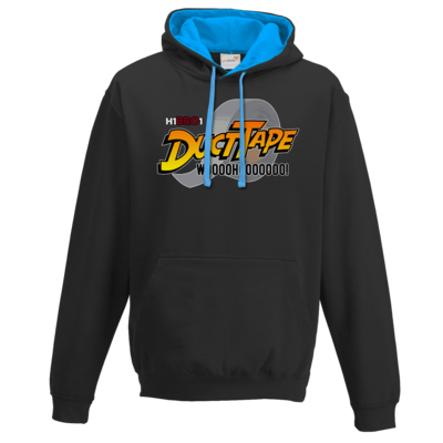 Motiv: Two-Tone Hoodie - DuctTape - bestimme auf Wunsch Details wie Produkt, Grösse, Farbe und Position selbst ! Motiv: Two-Tone Hoodie - DuctTape