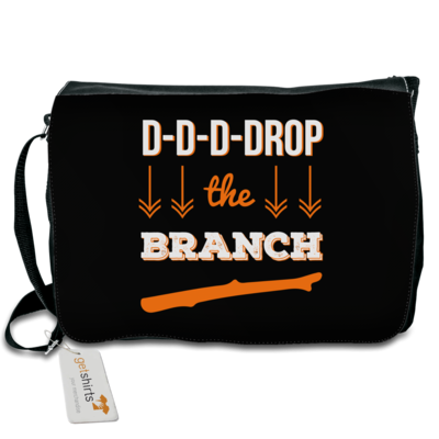 Motiv: Schultertasche - Drop the Branch - bestimme auf Wunsch Details wie Produkt, Grösse, Farbe und Position selbst ! Motiv: Schultertasche - Drop the Branch