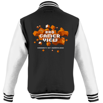 Motiv: College Jacke - Cubes - bestimme auf Wunsch Details wie Produkt, Grösse, Farbe und Position selbst ! Motiv: College Jacke - Cubes