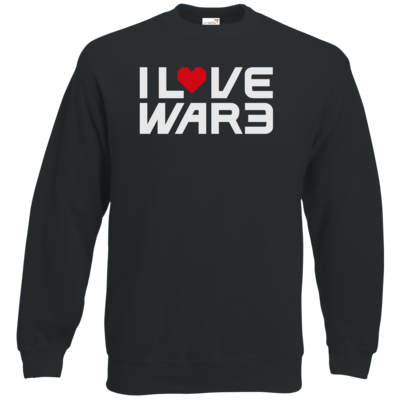 Motiv: Sweatshirt Classic - Back2Warcraft - I love War3 