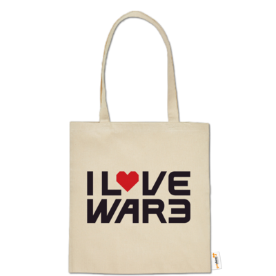 Motiv: Baumwolltasche - Back2Warcraft - I love War3 