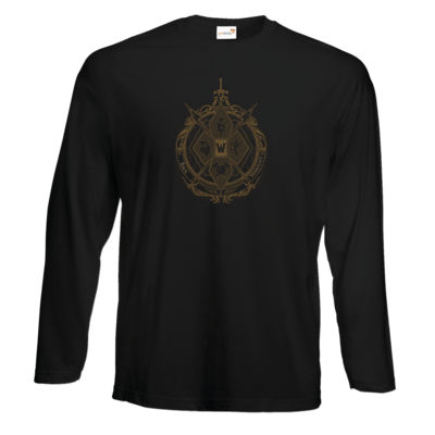 Motiv: Exact 190 Longsleeve FAIR WEAR - B2W Wappen Black - bestimme auf Wunsch Details wie Produkt, Grösse, Farbe und Position selbst ! Motiv: Exact 190 Longsleeve FAIR WEAR - B2W Wappen Black