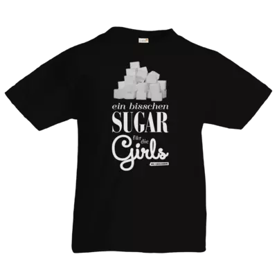 Motiv: Kids T-Shirt Premium FAIR WEAR - Sugar für die Girls - bestimme auf Wunsch Details wie Produkt, Grösse, Farbe und Position selbst ! Motiv: Kids T-Shirt Premium FAIR WEAR - Sugar für die Girls