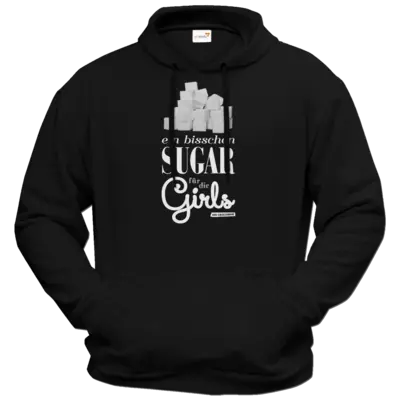 Motiv: Hoodie Premium FAIR WEAR - Sugar für die Girls - bestimme auf Wunsch Details wie Produkt, Grösse, Farbe und Position selbst ! Motiv: Hoodie Premium FAIR WEAR - Sugar für die Girls