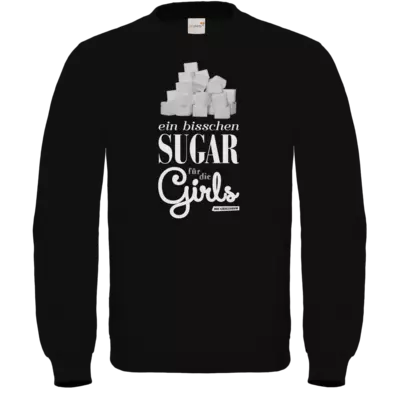 Motiv: Sweatshirt FAIR WEAR - Sugar für die Girls - bestimme auf Wunsch Details wie Produkt, Grösse, Farbe und Position selbst ! Motiv: Sweatshirt FAIR WEAR - Sugar für die Girls