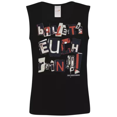 Motiv: Athletic Vest FAIR WEAR - Grillshow Ballerts euch rein - bestimme auf Wunsch Details wie Produkt, Grösse, Farbe und Position selbst ! Motiv: Athletic Vest FAIR WEAR - Grillshow Ballerts euch rein