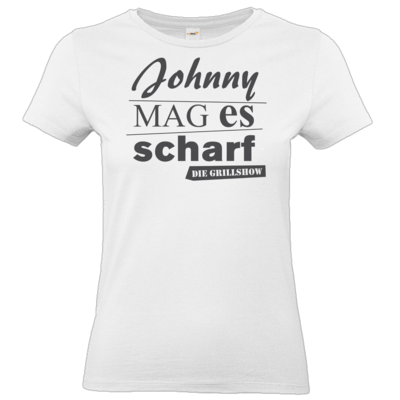 Motiv: T-Shirt Damen Premium FAIR WEAR - Grillshow Johnny mag es scharf - bestimme auf Wunsch Details wie Produkt, Grösse, Farbe und Position selbst ! Motiv: T-Shirt Damen Premium FAIR WEAR - Grillshow Johnny mag es scharf