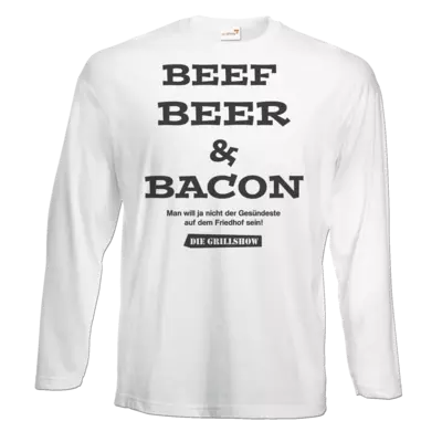 Motiv: Exact 190 Longsleeve FAIR WEAR - Beef, Beer & Bacon 