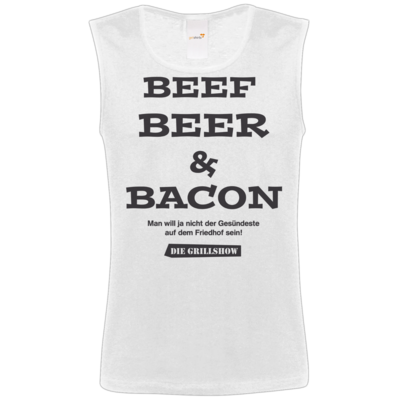 Motiv: Athletic Vest FAIR WEAR - Grillshow nicht der Gesuendeste - bestimme auf Wunsch Details wie Produkt, Grösse, Farbe und Position selbst ! Motiv: Athletic Vest FAIR WEAR - Grillshow nicht der Gesuendeste
