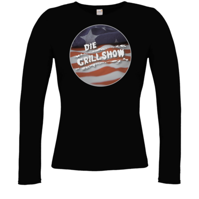 Motiv: Longsleeve Damen FAIR WEAR - Grillshow - bestimme auf Wunsch Details wie Produkt, Grösse, Farbe und Position selbst ! Motiv: Longsleeve Damen FAIR WEAR - Grillshow