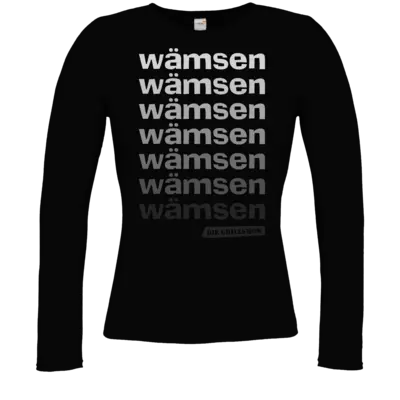 Motiv: Longsleeve Damen FAIR WEAR - Grillshow waemsen - bestimme auf Wunsch Details wie Produkt, Grösse, Farbe und Position selbst ! Motiv: Longsleeve Damen FAIR WEAR - Grillshow waemsen