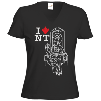 Motiv: T-Shirts Damen V-Neck FAIR WEAR - I LOVE Enterator 2.0 - bestimme auf Wunsch Details wie Produkt, Grösse, Farbe und Position selbst ! Motiv: T-Shirts Damen V-Neck FAIR WEAR - I LOVE Enterator 2.0