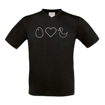 Motiv: T-Shirt V-Neck FAIR WEAR - kryptisch - bestimme auf Wunsch Details wie Produkt, Grösse, Farbe und Position selbst ! Motiv: T-Shirt V-Neck FAIR WEAR - kryptisch