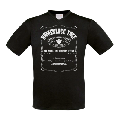 Motiv: T-Shirt V-Neck FAIR WEAR - Namenlose Tage - JD Style - bestimme auf Wunsch Details wie Produkt, Grösse, Farbe und Position selbst ! Motiv: T-Shirt V-Neck FAIR WEAR - Namenlose Tage - JD Style