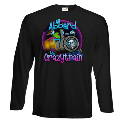 Motiv: Exact 190 Longsleeve FAIR WEAR - SandcoolTV - Crazytrain - bestimme auf Wunsch Details wie Produkt, Grösse, Farbe und Position selbst ! Motiv: Exact 190 Longsleeve FAIR WEAR - SandcoolTV - Crazytrain
