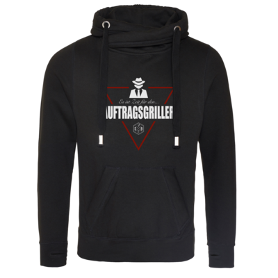 Motiv: Cross Neck Hoodie - SizzleBrothers - Grillen - Auftragsgriller - bestimme auf Wunsch Details wie Produkt, Grösse, Farbe und Position selbst ! Motiv: Cross Neck Hoodie - SizzleBrothers - Grillen - Auftragsgriller