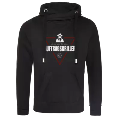 Motiv: Cross Neck Hoodie - SizzleBrothers - Grillen - Auftragsgriller - bestimme auf Wunsch Details wie Produkt, Grösse, Farbe und Position selbst ! Motiv: Cross Neck Hoodie - SizzleBrothers - Grillen - Auftragsgriller