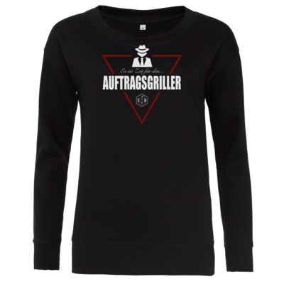 Motiv: Girlie Crew Sweatshirt - SizzleBrothers - Grillen - Auftragsgriller - bestimme auf Wunsch Details wie Produkt, Grösse, Farbe und Position selbst ! Motiv: Girlie Crew Sweatshirt - SizzleBrothers - Grillen - Auftragsgriller