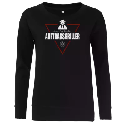 Motiv: Girlie Crew Sweatshirt - SizzleBrothers - Grillen - Auftragsgriller - bestimme auf Wunsch Details wie Produkt, Grösse, Farbe und Position selbst ! Motiv: Girlie Crew Sweatshirt - SizzleBrothers - Grillen - Auftragsgriller