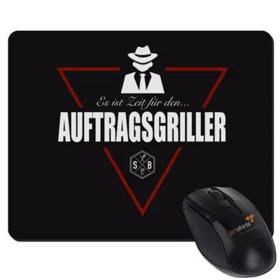 Motiv: Mousepad Textil - SizzleBrothers - Grillen - Auftragsgriller - bestimme auf Wunsch Details wie Produkt, Grösse, Farbe und Position selbst ! Motiv: Mousepad Textil - SizzleBrothers - Grillen - Auftragsgriller