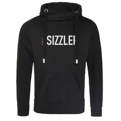 Motiv: Cross Neck Hoodie - SizzleBrothers - Grillen - Sizzler - bestimme auf Wunsch Details wie Produkt, Grösse, Farbe und Position selbst ! Motiv: Cross Neck Hoodie - SizzleBrothers - Grillen - Sizzler