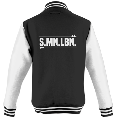 Motiv: College Jacke - SMNLBN - bestimme auf Wunsch Details wie Produkt, Grösse, Farbe und Position selbst ! Motiv: College Jacke - SMNLBN