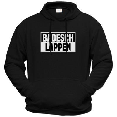 Motiv: Hoodie Premium FAIR WEAR - BADESCHLAPPEN - bestimme auf Wunsch Details wie Produkt, Grösse, Farbe und Position selbst ! Motiv: Hoodie Premium FAIR WEAR - BADESCHLAPPEN
