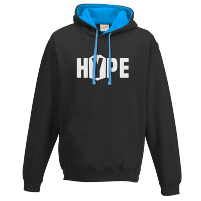 Motiv: Two-Tone Hoodie - Hype - bestimme auf Wunsch Details wie Produkt, Grösse, Farbe und Position selbst ! Motiv: Two-Tone Hoodie - Hype