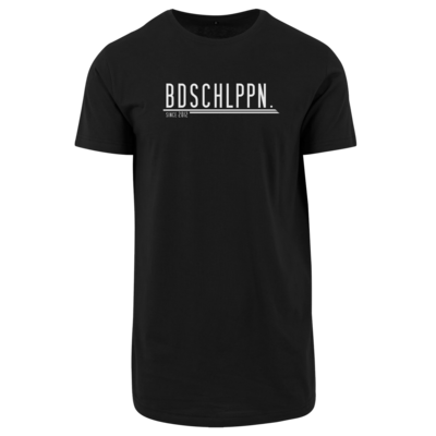 Motiv: Shaped Long Tee - BDSCHLPPN - bestimme auf Wunsch Details wie Produkt, Grösse, Farbe und Position selbst ! Motiv: Shaped Long Tee - BDSCHLPPN