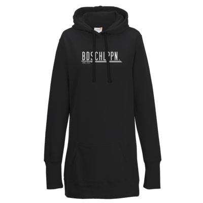 Motiv: Lady Longline Hoodie - BDSCHLPPN - bestimme auf Wunsch Details wie Produkt, Grösse, Farbe und Position selbst ! Motiv: Lady Longline Hoodie - BDSCHLPPN