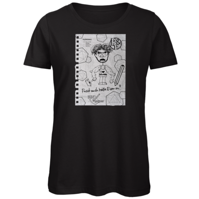 Motiv: Organic Lady T-Shirt - Pen & Paper - TEARS - Schmorf - bestimme auf Wunsch Details wie Produkt, Grösse, Farbe und Position selbst ! Motiv: Organic Lady T-Shirt - Pen & Paper - TEARS - Schmorf