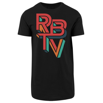 Motiv: Shaped Long Tee - Escher Logo - bestimme auf Wunsch Details wie Produkt, Grösse, Farbe und Position selbst ! Motiv: Shaped Long Tee - Escher Logo