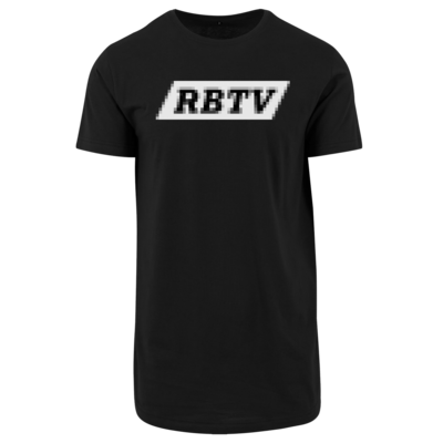 Motiv: Shaped Long Tee - Pixel RBTV - bestimme auf Wunsch Details wie Produkt, Grösse, Farbe und Position selbst ! Motiv: Shaped Long Tee - Pixel RBTV