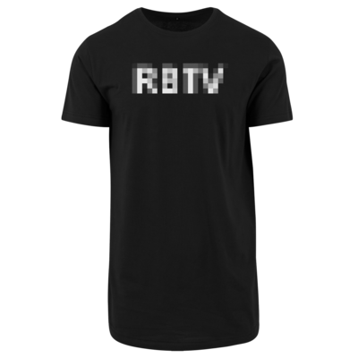 Motiv: Shaped Long Tee - Pixel 2.0 RBTV - bestimme auf Wunsch Details wie Produkt, Grösse, Farbe und Position selbst ! Motiv: Shaped Long Tee - Pixel 2.0 RBTV