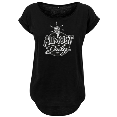 Motiv: Ladies Long Slub Tee - Almost Daily - bestimme auf Wunsch Details wie Produkt, Grösse, Farbe und Position selbst ! Motiv: Ladies Long Slub Tee - Almost Daily