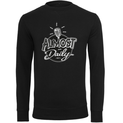Motiv: Light Crew Sweatshirt - Almost Daily - bestimme auf Wunsch Details wie Produkt, Grösse, Farbe und Position selbst ! Motiv: Light Crew Sweatshirt - Almost Daily