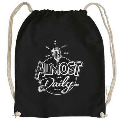 Motiv: Cotton Gymsac - Almost Daily - bestimme auf Wunsch Details wie Produkt, Grösse, Farbe und Position selbst ! Motiv: Cotton Gymsac - Almost Daily
