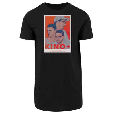 Motiv: Shaped Long Tee - Kino + - bestimme auf Wunsch Details wie Produkt, Grösse, Farbe und Position selbst ! Motiv: Shaped Long Tee - Kino +