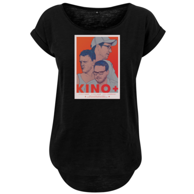 Motiv: Ladies Long Slub Tee - Kino + - bestimme auf Wunsch Details wie Produkt, Grösse, Farbe und Position selbst ! Motiv: Ladies Long Slub Tee - Kino +