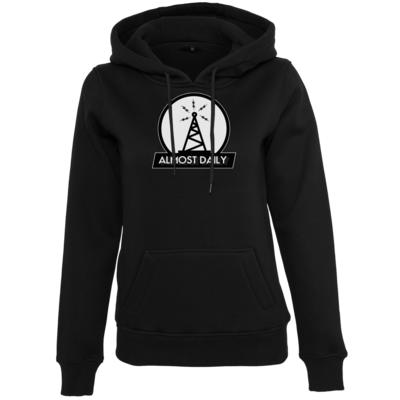Motiv: Womens Heavy Hoody - Almost Daily - Funk - bestimme auf Wunsch Details wie Produkt, Grösse, Farbe und Position selbst ! Motiv: Womens Heavy Hoody - Almost Daily - Funk