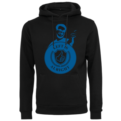 Motiv: Heavy Hoodie - Left is alright - bestimme auf Wunsch Details wie Produkt, Grösse, Farbe und Position selbst ! Motiv: Heavy Hoodie - Left is alright