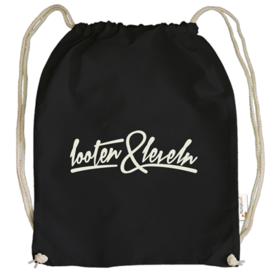 Motiv: Cotton Gymsac - Looten & Leveln - bestimme auf Wunsch Details wie Produkt, Grösse, Farbe und Position selbst ! Motiv: Cotton Gymsac - Looten & Leveln