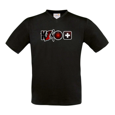 Motiv: T-Shirt V-Neck FAIR WEAR - kino+ - bestimme auf Wunsch Details wie Produkt, Grösse, Farbe und Position selbst ! Motiv: T-Shirt V-Neck FAIR WEAR - kino+