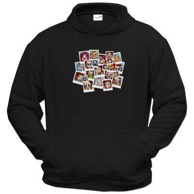 Motiv: Hoodie Classic - Inzaynia - Emotes - bestimme auf Wunsch Details wie Produkt, Grösse, Farbe und Position selbst ! Motiv: Hoodie Classic - Inzaynia - Emotes