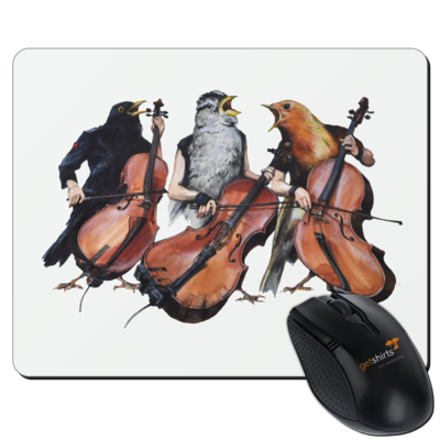 Motiv: Mousepad Textil - Vogelmenschen - Akopalützika - bestimme auf Wunsch Details wie Produkt, Grösse, Farbe und Position selbst ! Motiv: Mousepad Textil - Vogelmenschen - Akopalützika