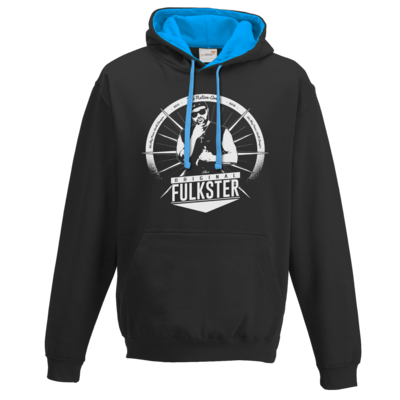 Motiv: Two-Tone Hoodie - Original Fulkster - bestimme auf Wunsch Details wie Produkt, Grösse, Farbe und Position selbst ! Motiv: Two-Tone Hoodie - Original Fulkster