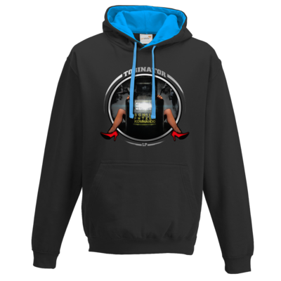 Motiv: Two-Tone Hoodie - Schildftze - bestimme auf Wunsch Details wie Produkt, Grösse, Farbe und Position selbst ! Motiv: Two-Tone Hoodie - Schildftze